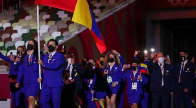 Delegación de atletas que representó a Venezuela en Tokio 2020 retorna al país