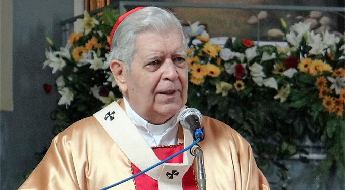 Revisa el último mensaje del Cardenal Urosa Savino a los venezolanos