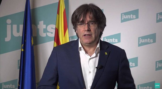 Puigdemont, detenido en Cerdeña por orden del Supremo español