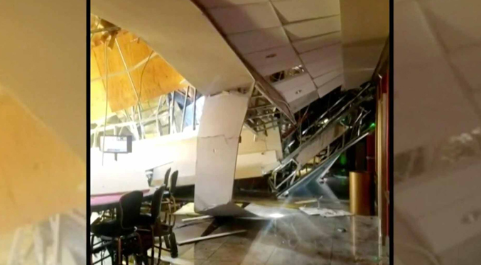 Varios heridos tras desplomarse parte del techo de un casino en Florida