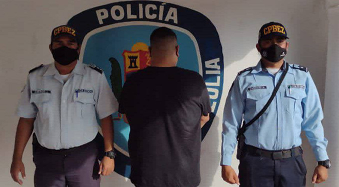 Cpbez captura en Sinamaica a sujeto solicitado en Cabimas por homicidio calificado