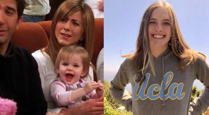 Así luce actualmente Emma, la hija de Ross y Rachel en ‘Friends’ 19 años después