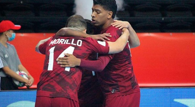 La Vinotinto del futsal avanza a los octavos de final (Video)