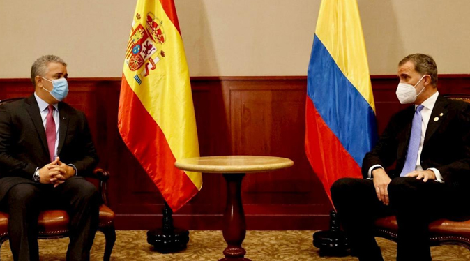 Felipe VI: España reconoce el esfuerzo de Colombia con la aplicación del TPS  para los migrantes