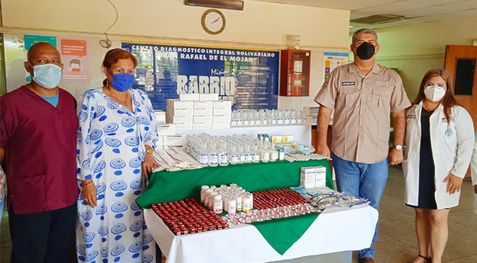 Luis Caldera entrega medicamentos e insumos al sistema público de salud de Mara