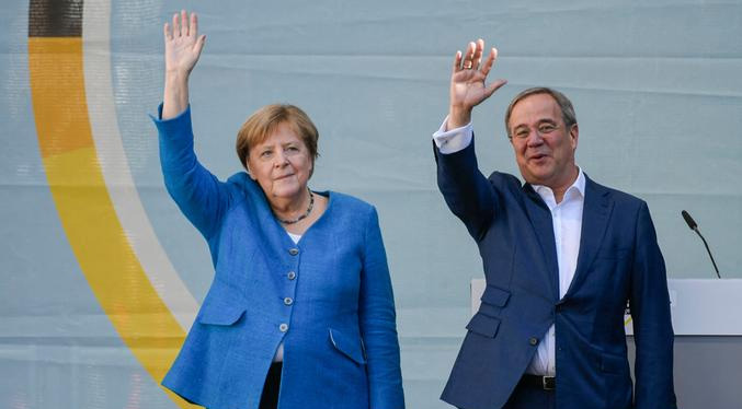 Merkel y Laschet felicitan a Olaf Scholz por su éxito electoral