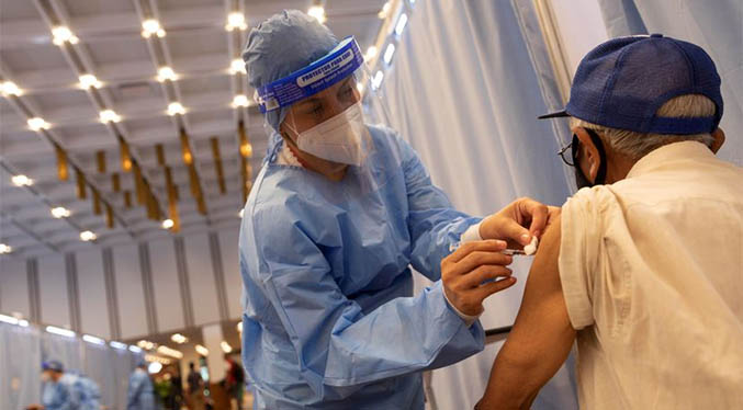 OPS: 3.3 millones de venezolanos han recibido dos dosis de vacunas