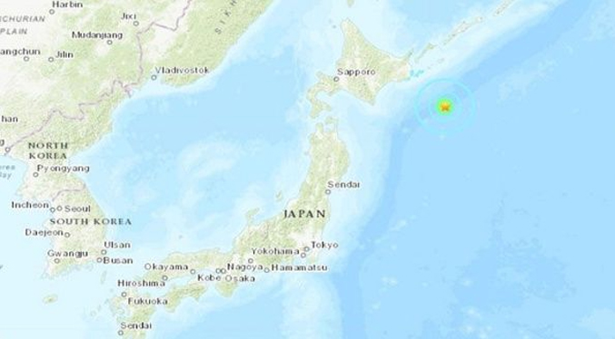 Reportan terremoto de magnitud 6,2 en Japón