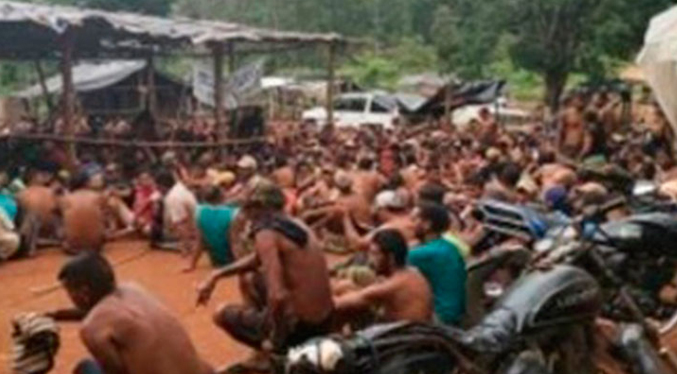 GNB rescató a 680 pequeños mineros secuestrados por el Tren de Aragua