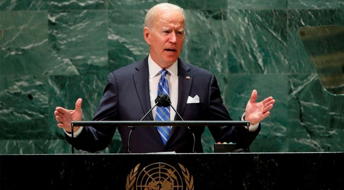 Biden dice en la ONU que no quiere una «Guerra Fría» con China