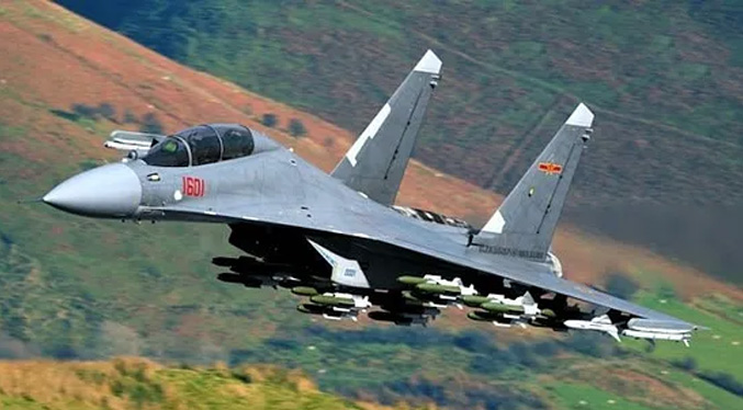 Aviones chinos de combate sobrevuelan ADIZ de Taiwán