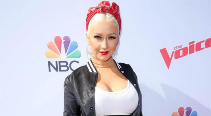 El sugerente topless de Christina Aguilera que dejó boquiabierto a más de uno