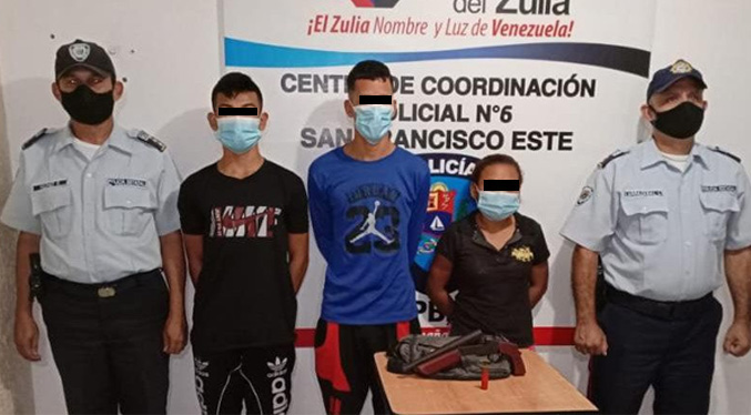 Cpbez da de baja a delincuente y captura a una mujer y dos hombres del GEDO «El Antoni Propiedad»