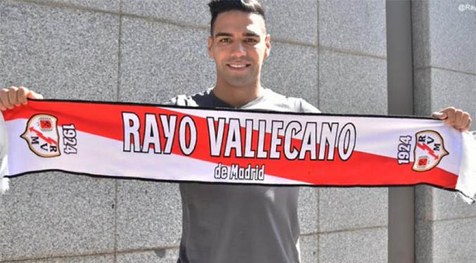 Falcao pasa el reconocimiento médico con el Rayo Vallecano