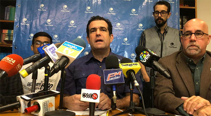 La ONG Foro Penal denuncia que hay 261 presos políticos en Venezuela