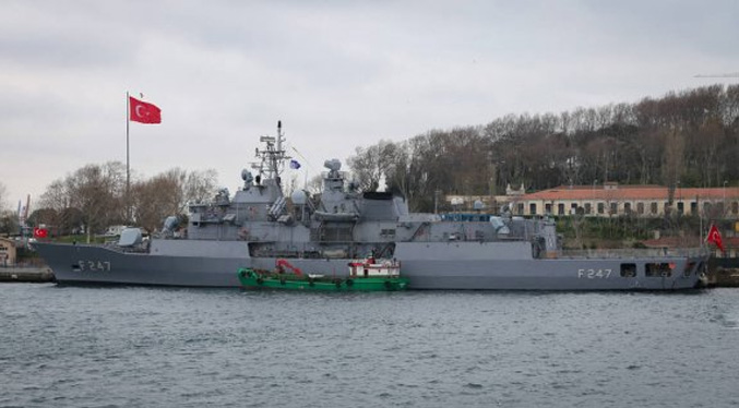 Informe: Fragata turca enfrenta buque científico griego