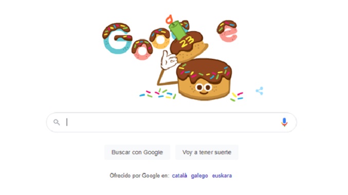 Cumpleaños de Google: 23 aniversario del nacimiento del buscador