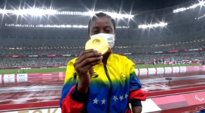 La zuliana Lisbeli Vera gana la segunda medalla de oro en los Paralímpicos (Video)