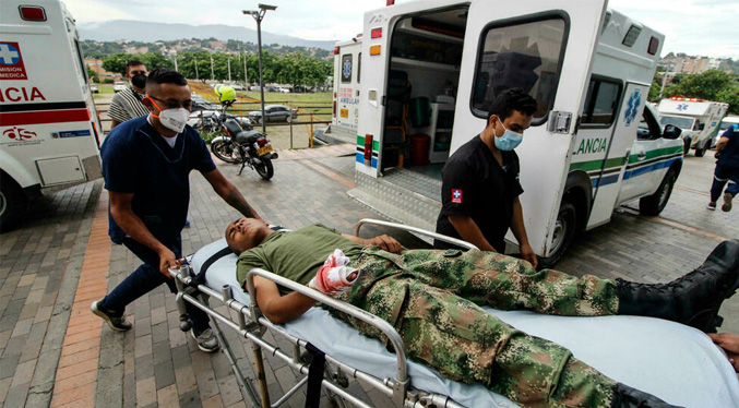 Cinco militares muertos en ataque del ELN en frontera de Colombia con Venezuela