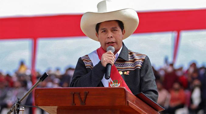 Castillo invita a inversores a ir a Perú: “No somos comunistas”