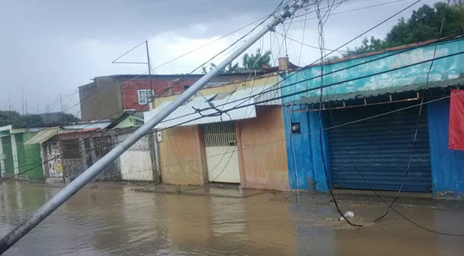 Fuertes lluvias dejan sus consecuencias en Río Tocuyo de Lara