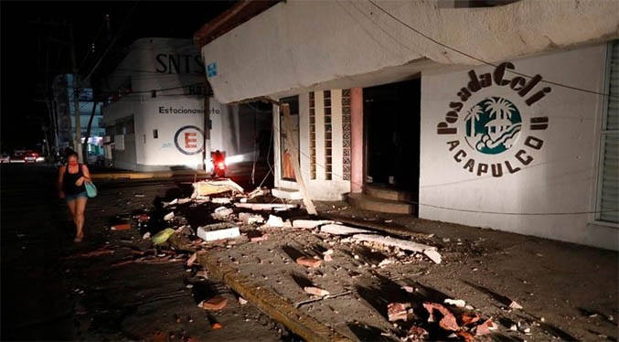 Reportan el primer fallecido tras el sismo de 7.1 en México
