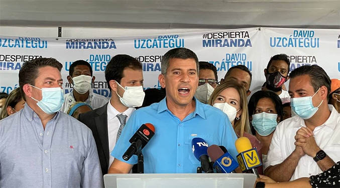 Uzcátegui espera inscripción de su candidatura en Miranda