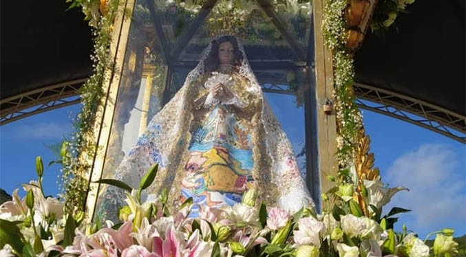 Fieles celebran primer centenario del patronazgo de la Virgen del Valle