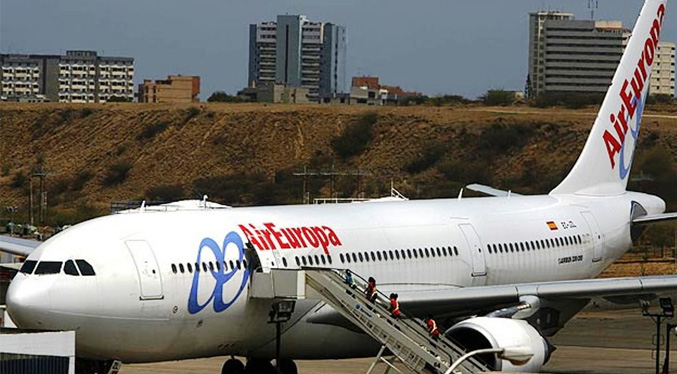 Air Europa realizará vuelos especiales Caracas-Madrid en los próximos meses