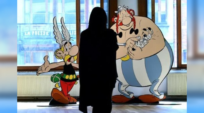 Descubren guion inconcluso de una historia de Asterix