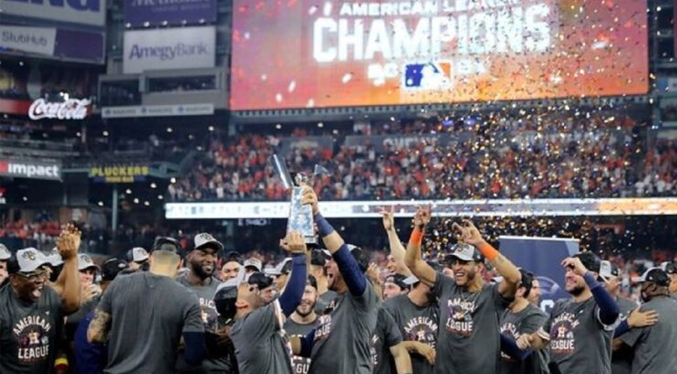 Los Astros de Houston ganan el pase a la Serie Mundial