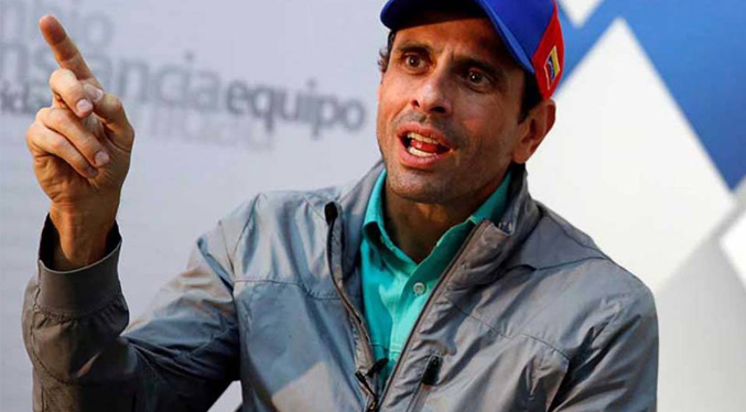 Capriles: Los venezolanos deben expresar a través del voto la desidia en los barrios