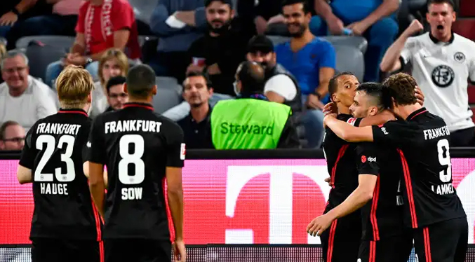 Eintracht propina al Bayern la primera derrota de la temporada