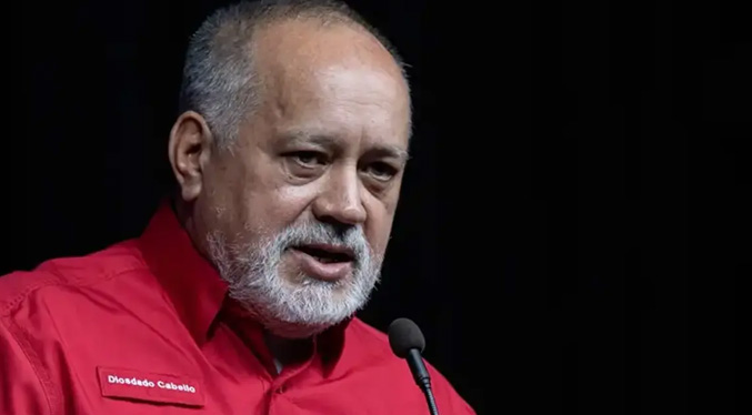 Diosdado Cabello: A Álex Saab lo convirtieron en objetivo