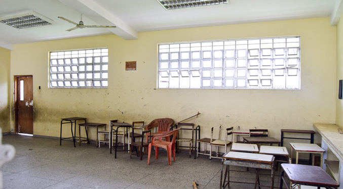 VP: “En el municipio Guajira las escuelas están sin techo y sin pupitres”