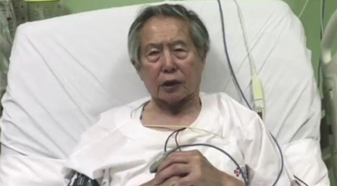 Alberto Fujimori es trasladado de urgencia a una clínica