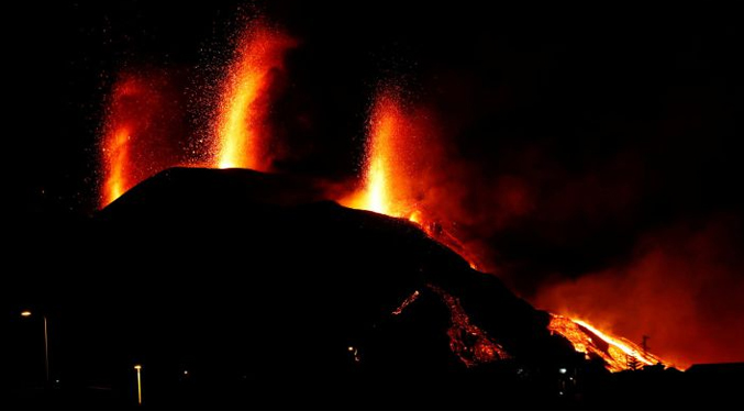 Reactivación volcánica de La Palma originó 184 terremotos en la isla las últimas 24 horas