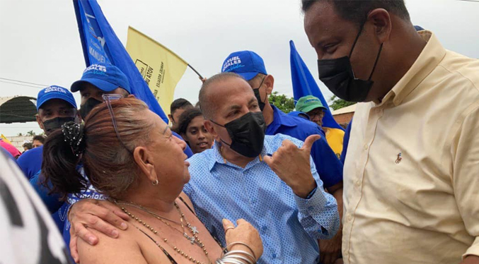 Manuel Rosales: «Las ganas de cambio estremecen cada espacio del Zulia»