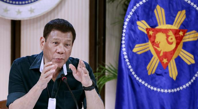 Presidente filipino Rodrigo Duterte anuncia su retiro de la política