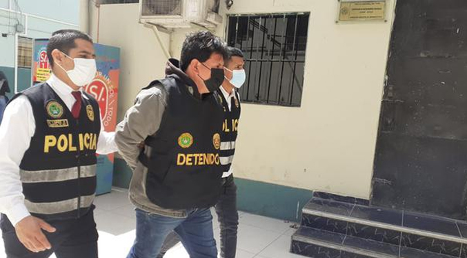 Lo detienen por abusar de su hija en un motel de Perú