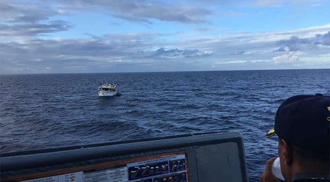 ONSA reporta situación de “embarcación demorada” con dos personas a bordo en Margarita