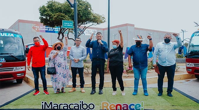 Activan 10 unidades de autobuses Youtong para rutas del oeste de Maracaibo