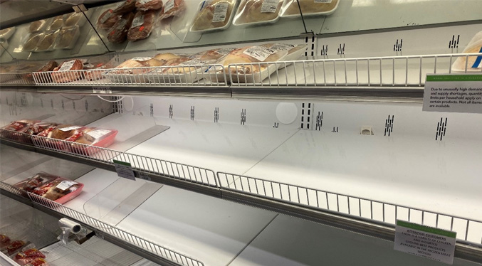 Marco Rubio vaticina que escasez de productos en supermercados se agudizará