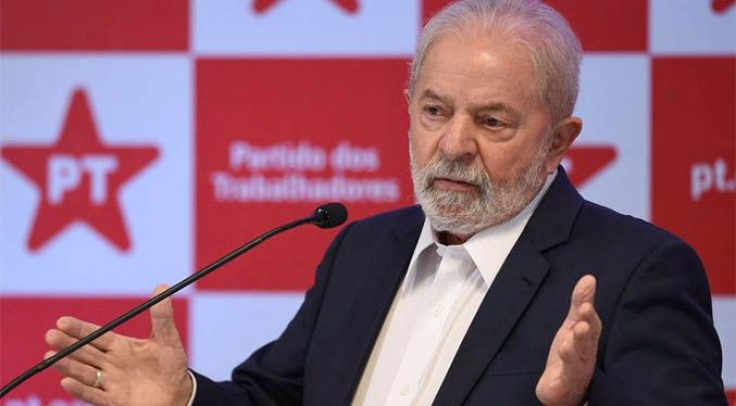 Lula llama a Bolsonaro «nefasto» y dice que definirá su candidatura en 2022
