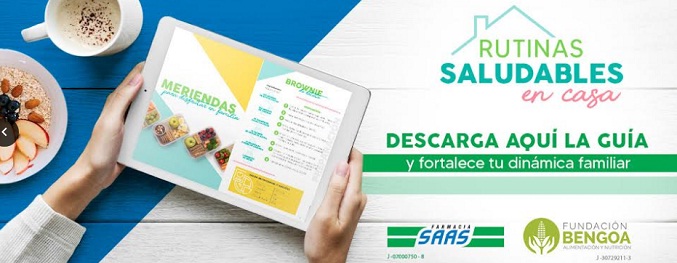 Farmacia SAAS promueve su Décimo Séptima guía nutricional: “Rutinas saludables en casa”