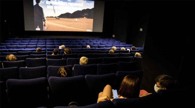 Salas de cine registran disminución de 91,6% de espectadores en los últimos dos años