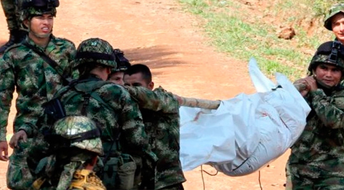 Soldado colombiano muere en un ataque con disidencias de las FARC
