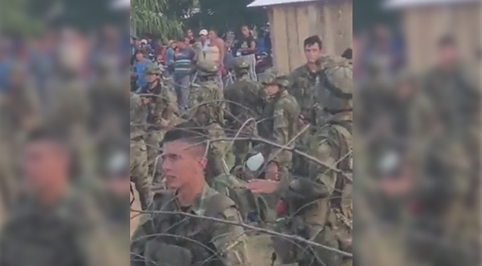 Retenidos por campesinos más de 100 soldados en Norte de Santander (Videos)