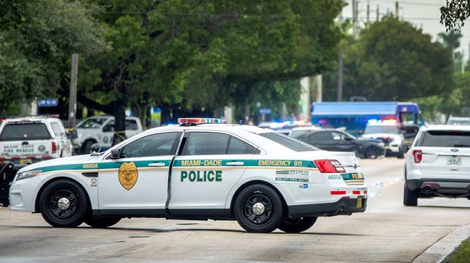 Dos policías heridos en un tiroteo ocurrido en Doral-Florida
