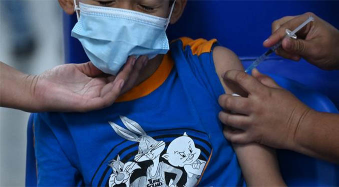 Argentina inicia la vacunación con Sinopharm en menores entre 3 y 11 años